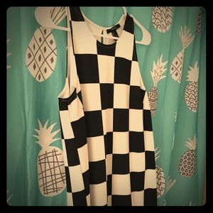 Forever 21 checkered dress
